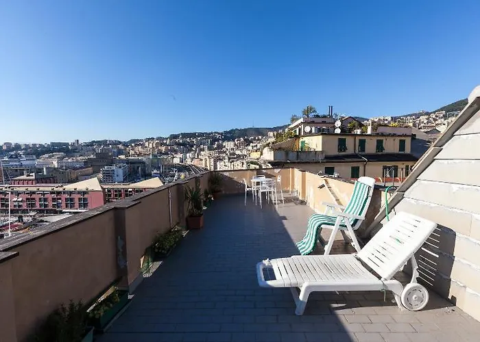 Sunflower With Private Terrace And Lift * Genua